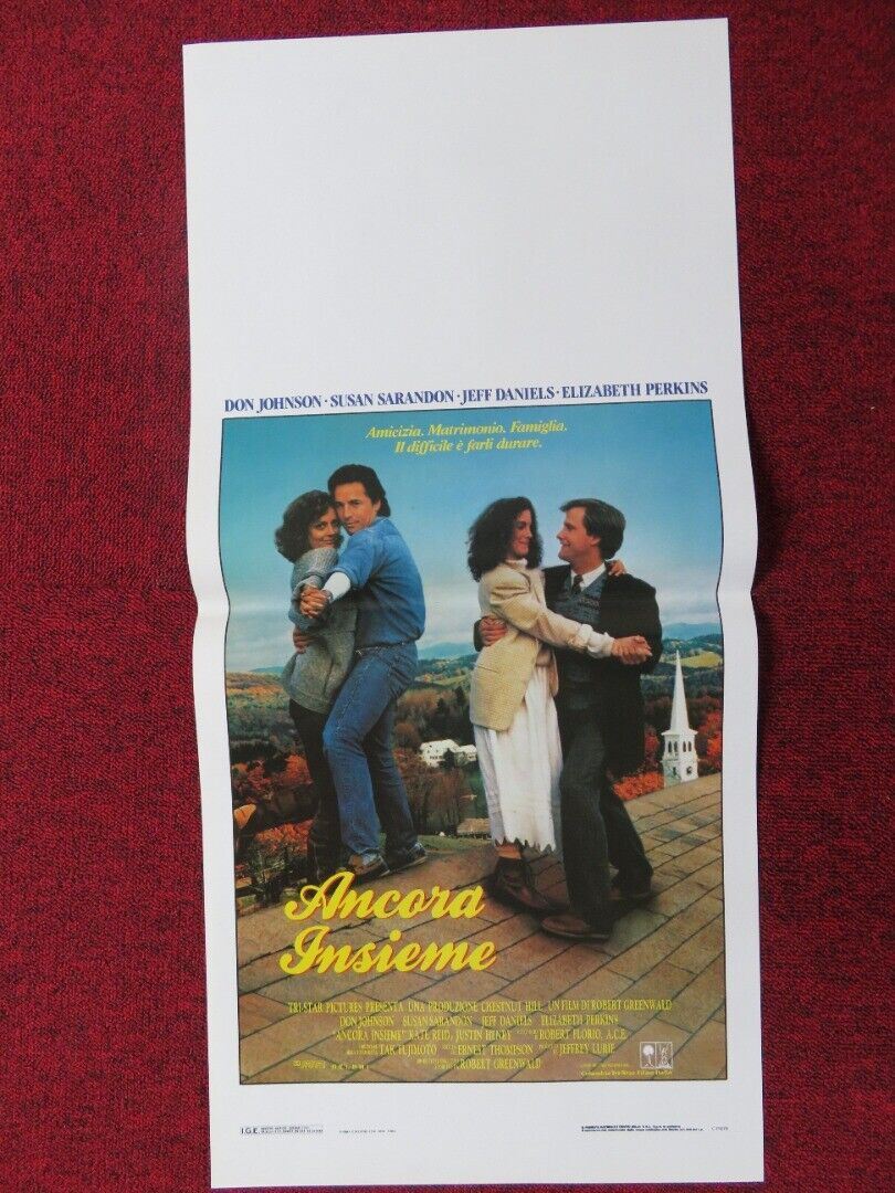 SWEET HEARTS DANCE ITALIAN LOCANDINA (27.5"x13") POSTER D JOHNSON S SARAN 1989 Movie posters