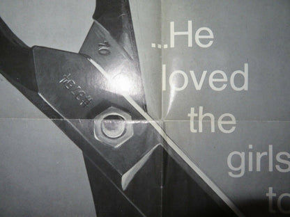 SWEET KILL FOLDED US ONE SHEET POSTER TAB HUNTER CHERIE LATIMER 1972 Movie posters