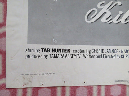 SWEET KILL FOLDED US ONE SHEET POSTER TAB HUNTER CHERIE LATIMER 1972 Movie posters