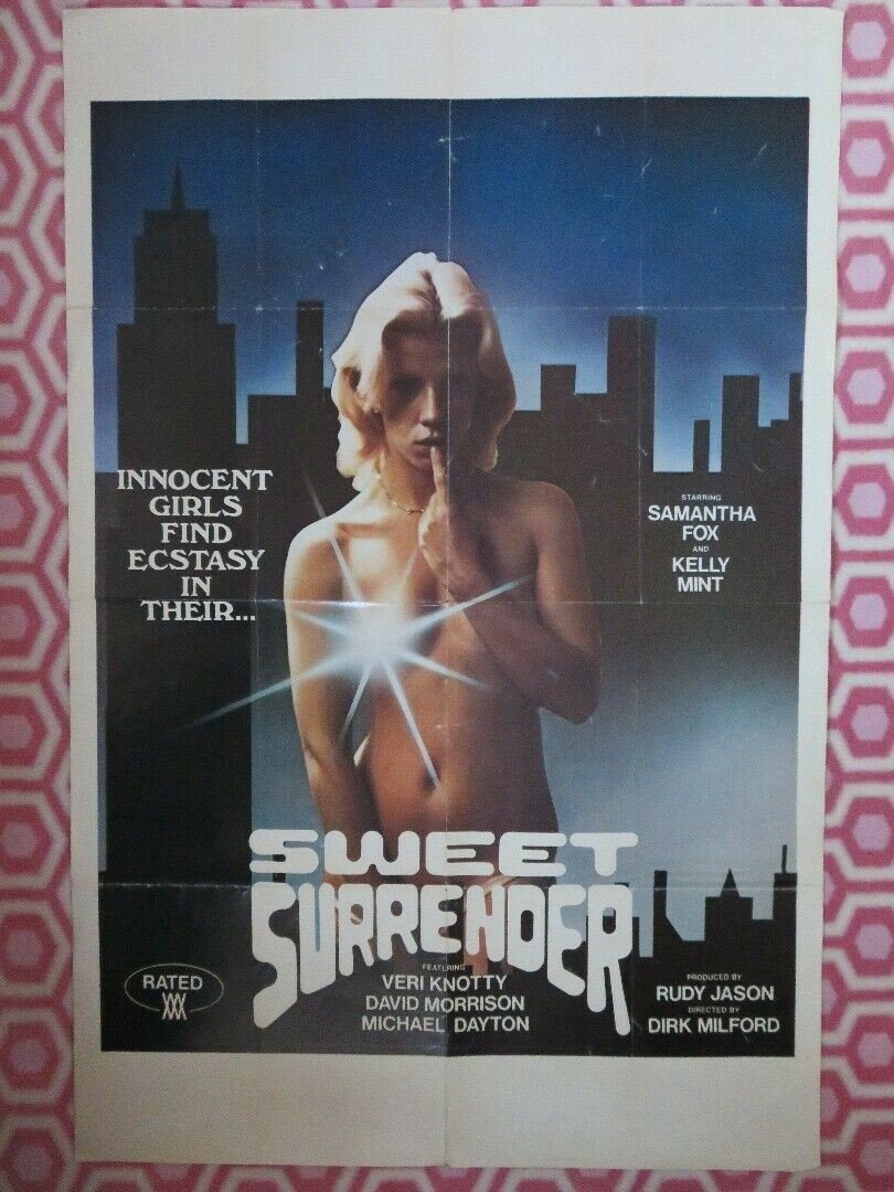 SWEET SURRENDER US ONE SHEET POSTER KELLY MINT SAMANTHA FOX 1980 - Rendezvous Cinema