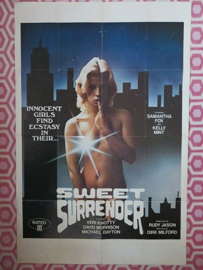 SWEET SURRENDER US ONE SHEET POSTER KELLY MINT SAMANTHA FOX 1980 - Rendezvous Cinema