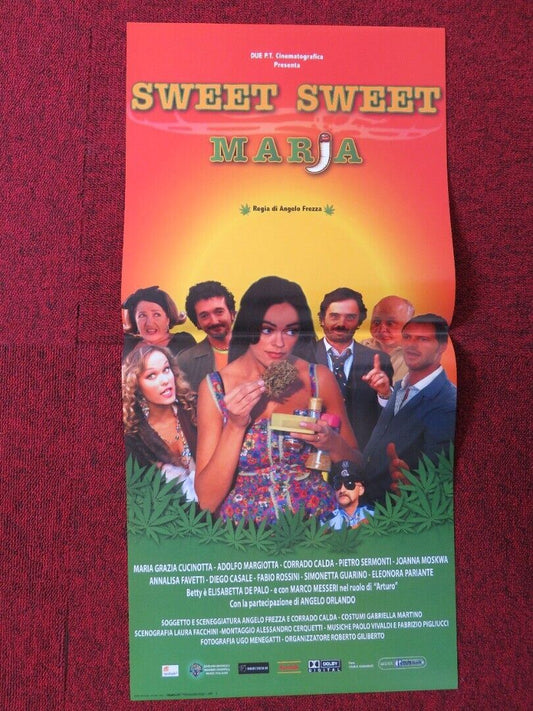 SWEET SWEET MARJA ITALIAN LOCANDINA (26"x12.5") POSTER MARIA GRAZIA 2007 Movie posters