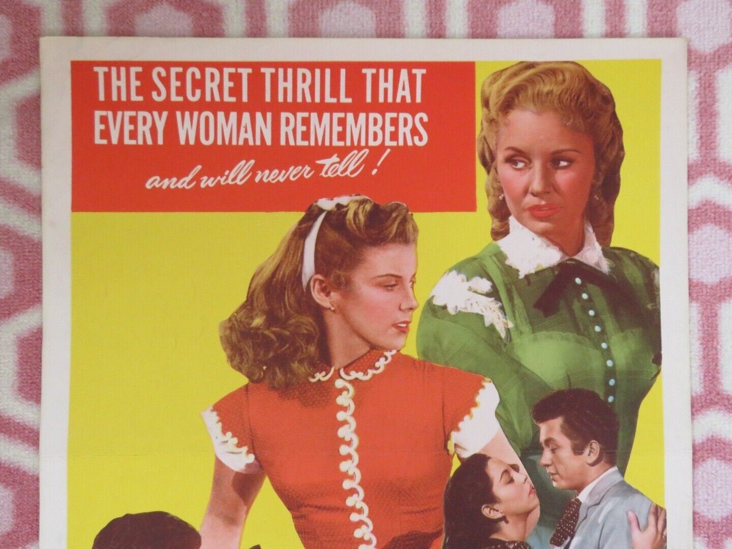 SWEETHEARTS ON PARADE US INSERT (14"x 36") POSTER RAY MIDDLETON B SHIRLEY '53 Movie posters