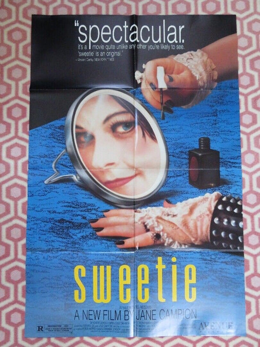 SWEETIE FOLDED US ONE SHEET POSTER GENEVIEVE LEMON KAREN COLSTON 1990 Movie posters