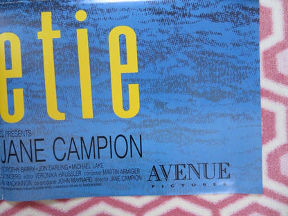 SWEETIE FOLDED US ONE SHEET POSTER GENEVIEVE LEMON KAREN COLSTON 1990 Movie posters