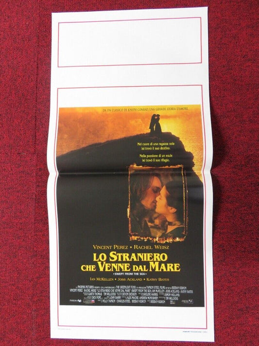 SWEPT FROM THE SEA ITALIAN LOCANDINA (27.5"x13") POSTER VINCENT PEREZ 1998 Movie posters