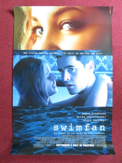 SWIMFAN - B US ONE SHEET ROLLED POSTER JESSE BRADFORD ERIKA CHRISTENSEN 2002 Rendezvous Cinema Movie posters