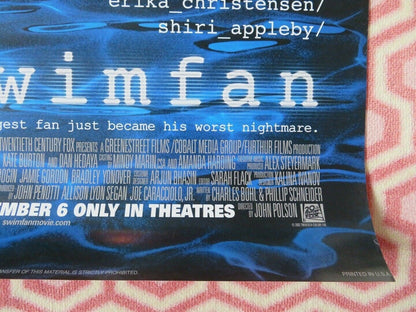 SWIMFAN VERSION A US ONE SHEET ROLLED POSTER JESSE BRADFORD KATE BURTON 2002 Movie posters