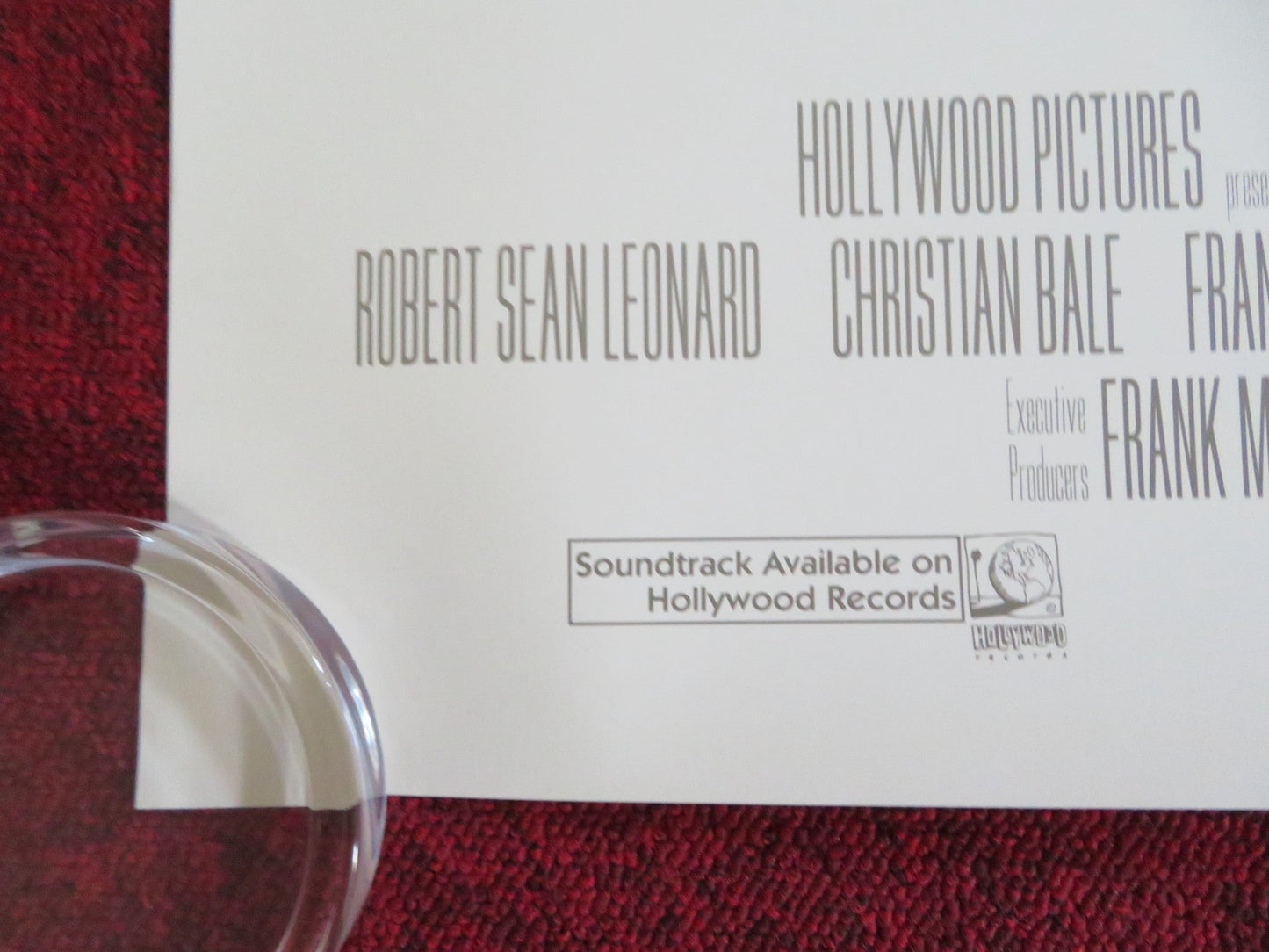 SWING KIDS INTERNATIONAL ONE SHEET ROLLED POSTER CHRISTIAN BALE F. WHALEY 1993 Rendezvous Cinema Movie posters