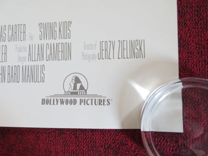 SWING KIDS INTERNATIONAL ONE SHEET ROLLED POSTER CHRISTIAN BALE F. WHALEY 1993 Rendezvous Cinema Movie posters