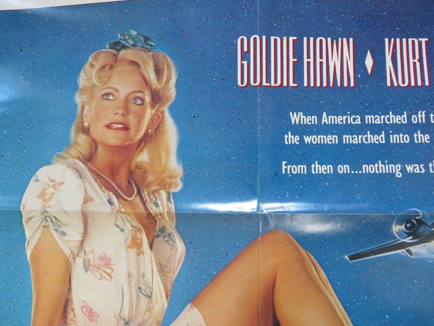 SWING SHIFT US ONE SHEET POSTER GOLDIE HAWN KURT RUSSELL 1984 Movie posters