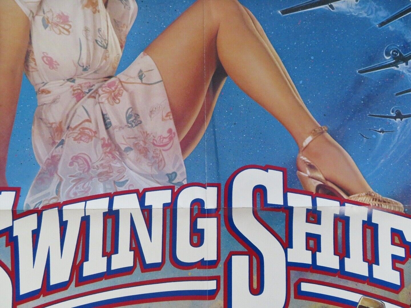 SWING SHIFT US ONE SHEET POSTER GOLDIE HAWN KURT RUSSELL 1984 Movie posters