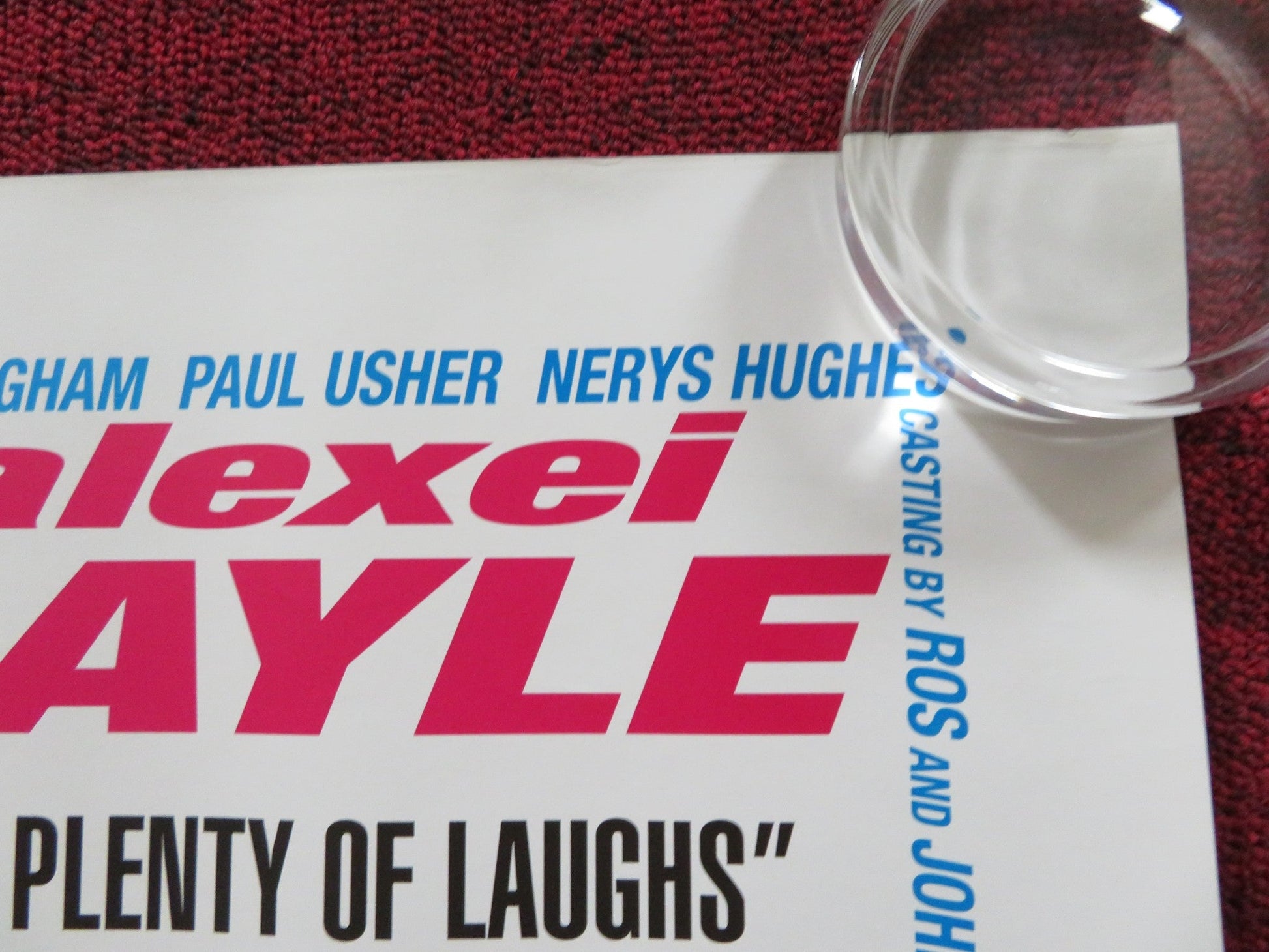 SWING UK QUAD (30"x 40") ROLLED POSTER HUGO SPEER LISA STANSFIELD 1999 Rendezvous Cinema Movie posters