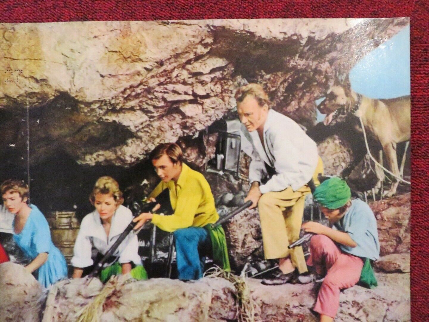 SWISS FAMILY ROBINSON - B ITALIAN FOTOBUSTA POSTER DISNEY JOHN MILLS 1962 Movie posters