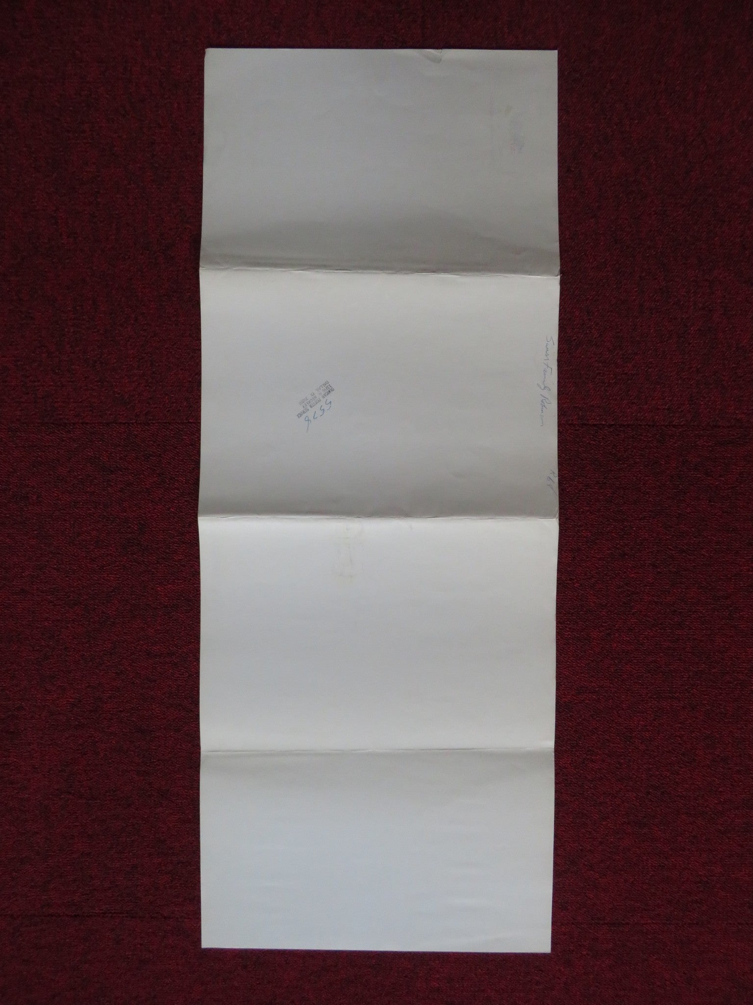 SWISS FAMILY ROBINSON FOLDED US INSERT POSTER JOHN MILLS DOROTHY MCGUIRE R1975 Rendezvous Cinema Movie posters