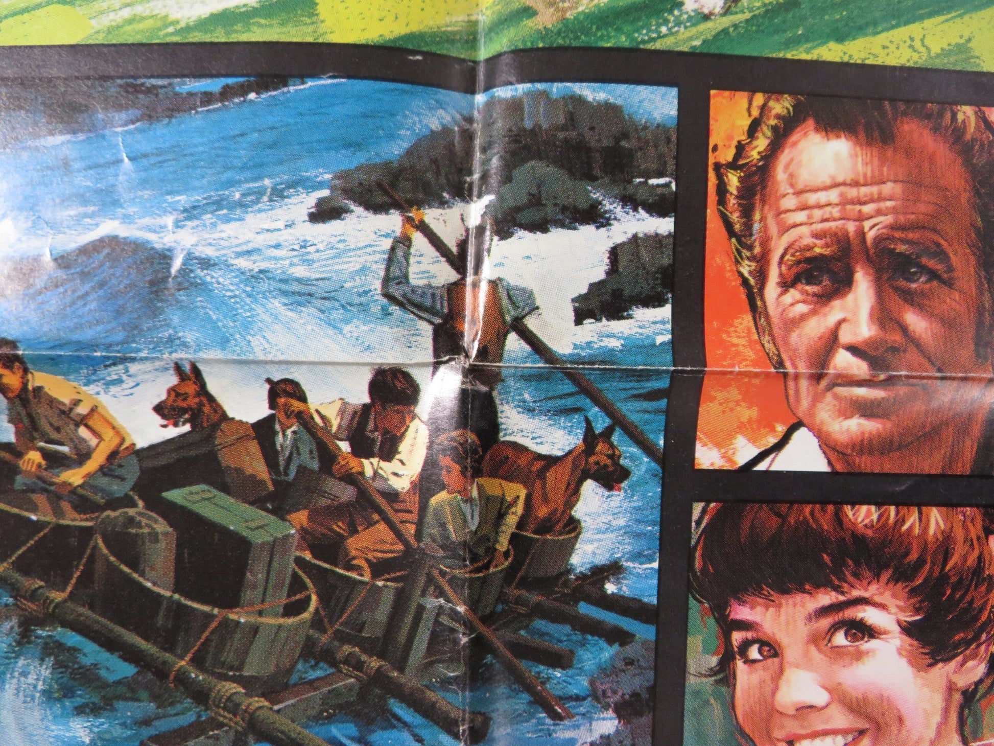 SWISS FAMILY ROBINSON FOLDED US ONE SHEET POSTER DISNEY MILLS MCGUIRE 1968 Rendezvous Cinema Movie posters