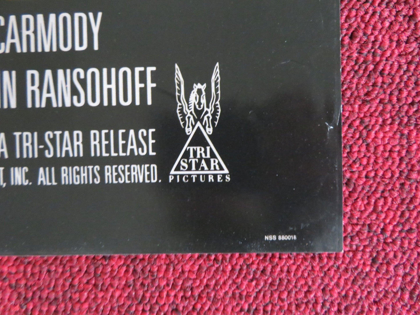 SWITCHING CHANNELS FOLDED US ONE SHEET POSTER KATHLEEN TURNER BURT REYNOLDS 1988 Rendezvous Cinema Movie posters