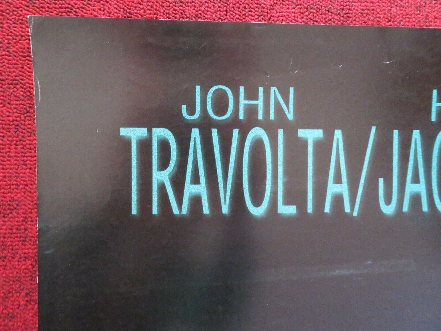 SWORD FISH US ONE SHEET ROLLED POSTER HUGH JACKMAN JOHN TRAVOLTA 2001 Movie posters