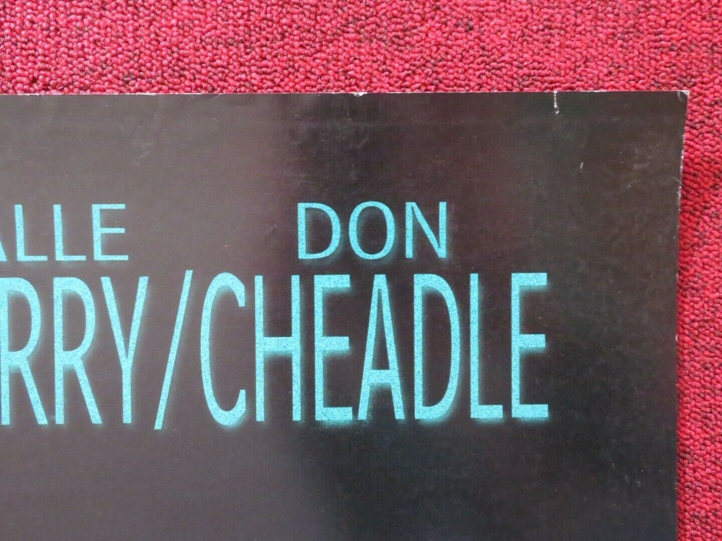 SWORD FISH US ONE SHEET ROLLED POSTER HUGH JACKMAN JOHN TRAVOLTA 2001 Movie posters