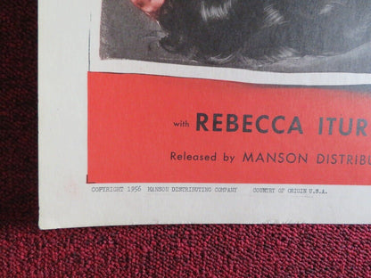 SWORD OF GRANADA US HALF SHEET (22"x 28") POSTER CEASA ROMERO 1956 Movie posters