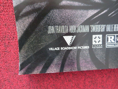 SWORDFISH US ONE SHEET ROLLED POSTER JOHN TRAVOLTA HUGH JACKMAN 2001 Movie posters