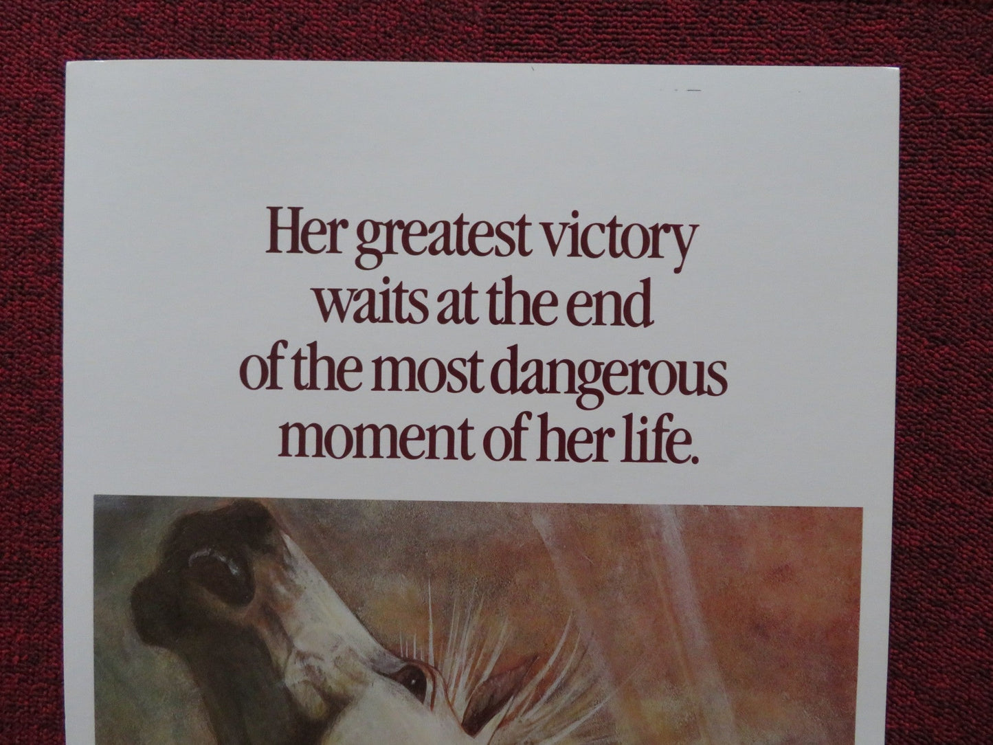 SYLVESTER US INSERT (14"x 36") POSTER RICHARD FARNSWORTH MELISSA GILBERT 1985 Rendezvous Cinema Movie posters