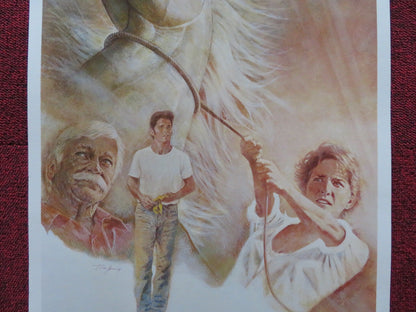 SYLVESTER US INSERT (14"x 36") POSTER RICHARD FARNSWORTH MELISSA GILBERT 1985 Rendezvous Cinema Movie posters