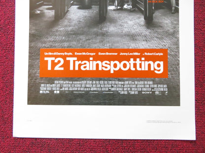 T2 TRAINSPOTTING ITALIAN LOCANDINA POSTER EWAN MCGREGOR ROBERT CARLYLE 2017 Rendezvous Cinema Movie posters