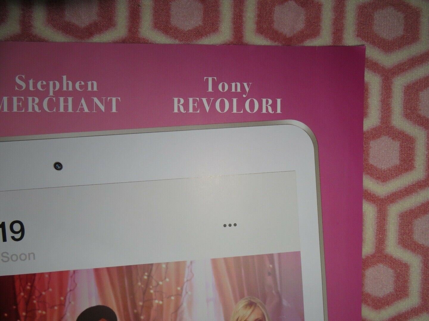 TABLE 19 BRITISH QUAD (30"x 40") ROLLED POSTER ANNA KENDRICK LISA KUDROW 2017 Rendezvous Cinema Movie posters