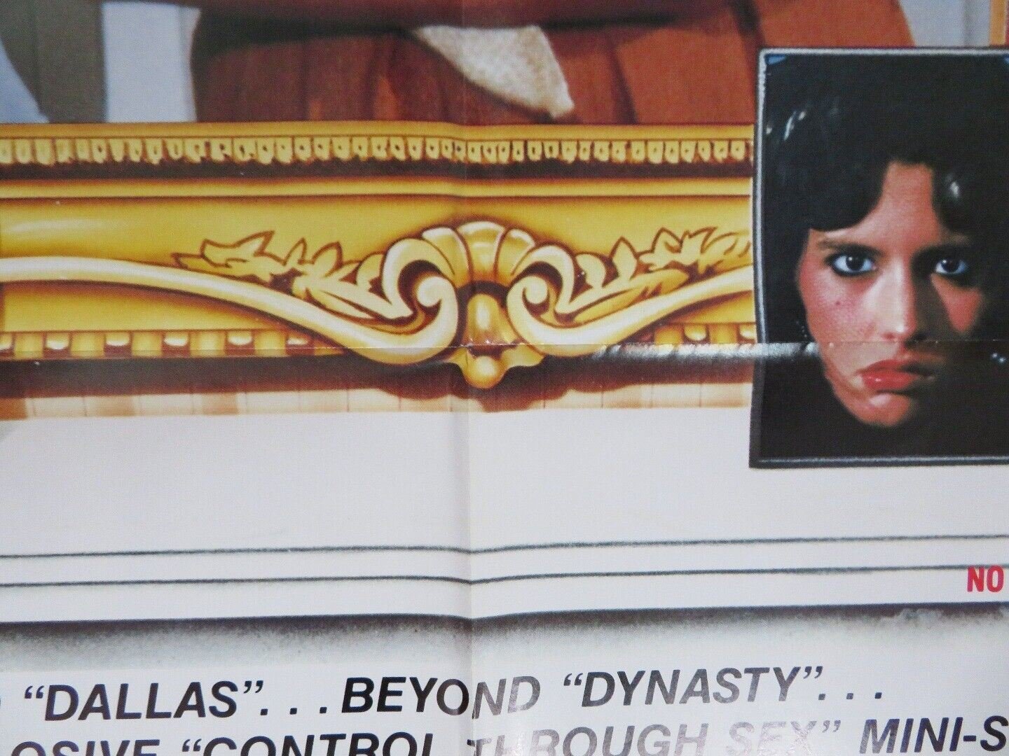 TABOO AMERICAN - STYLE/ AMERICAN TABOO FOLDED US ONE SHEET POSTER RAVEN GLORIA '83 Movie posters