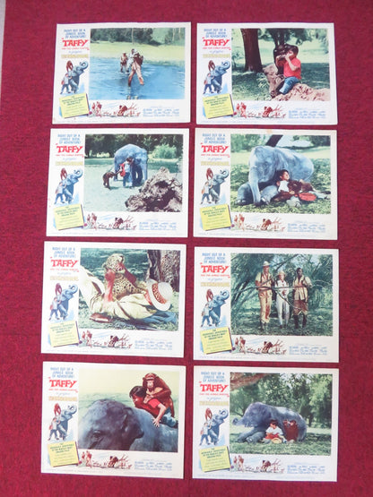 TAFFY AND THE JUNGLE HUNTER US LOBBY CARD FULL SET JACQUES BERGERAC 1965 Rendezvous Cinema Movie posters