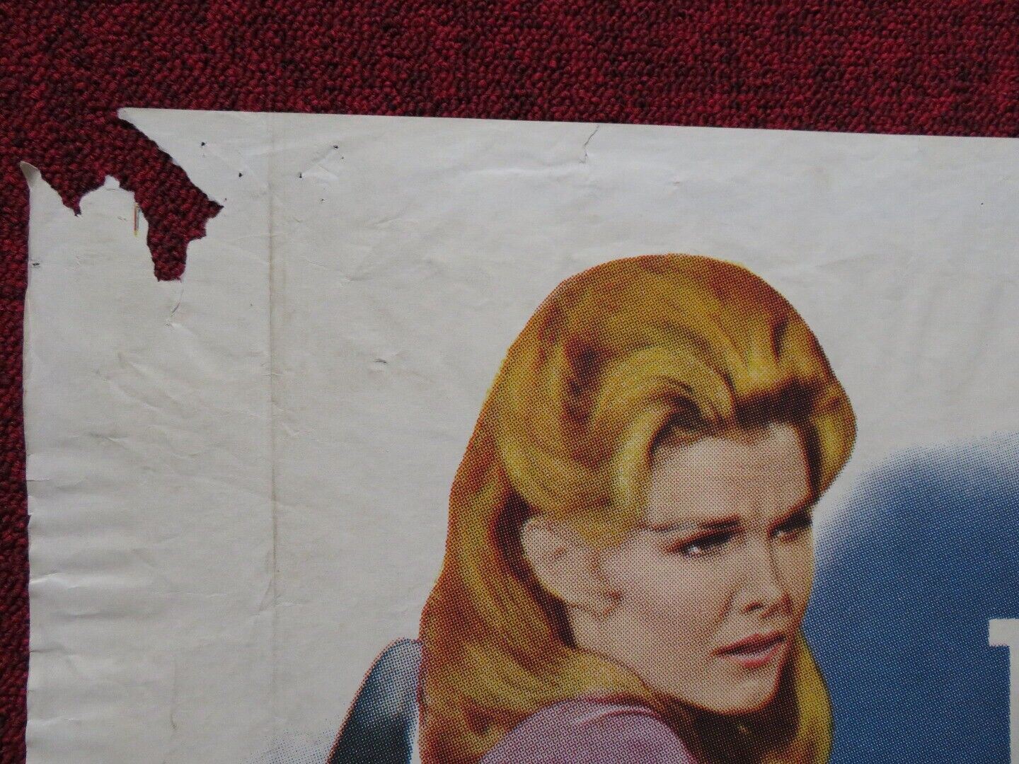 TAGGART FOLDED US ONE SHEET POSTER TONY YOUNG DAN DURYEA 1964 Movie posters