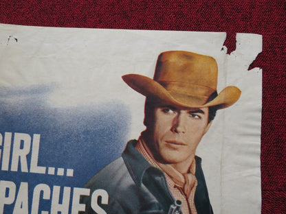 TAGGART FOLDED US ONE SHEET POSTER TONY YOUNG DAN DURYEA 1964 Movie posters