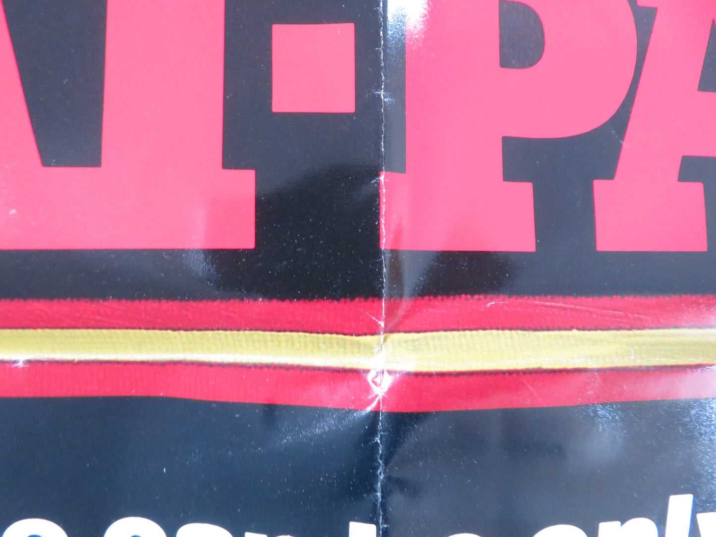 TAI - PAN FOLDED US ONE SHEET POSTER BRYAN BROWN JOAN CHEN 1986 Rendezvous Cinema Movie posters