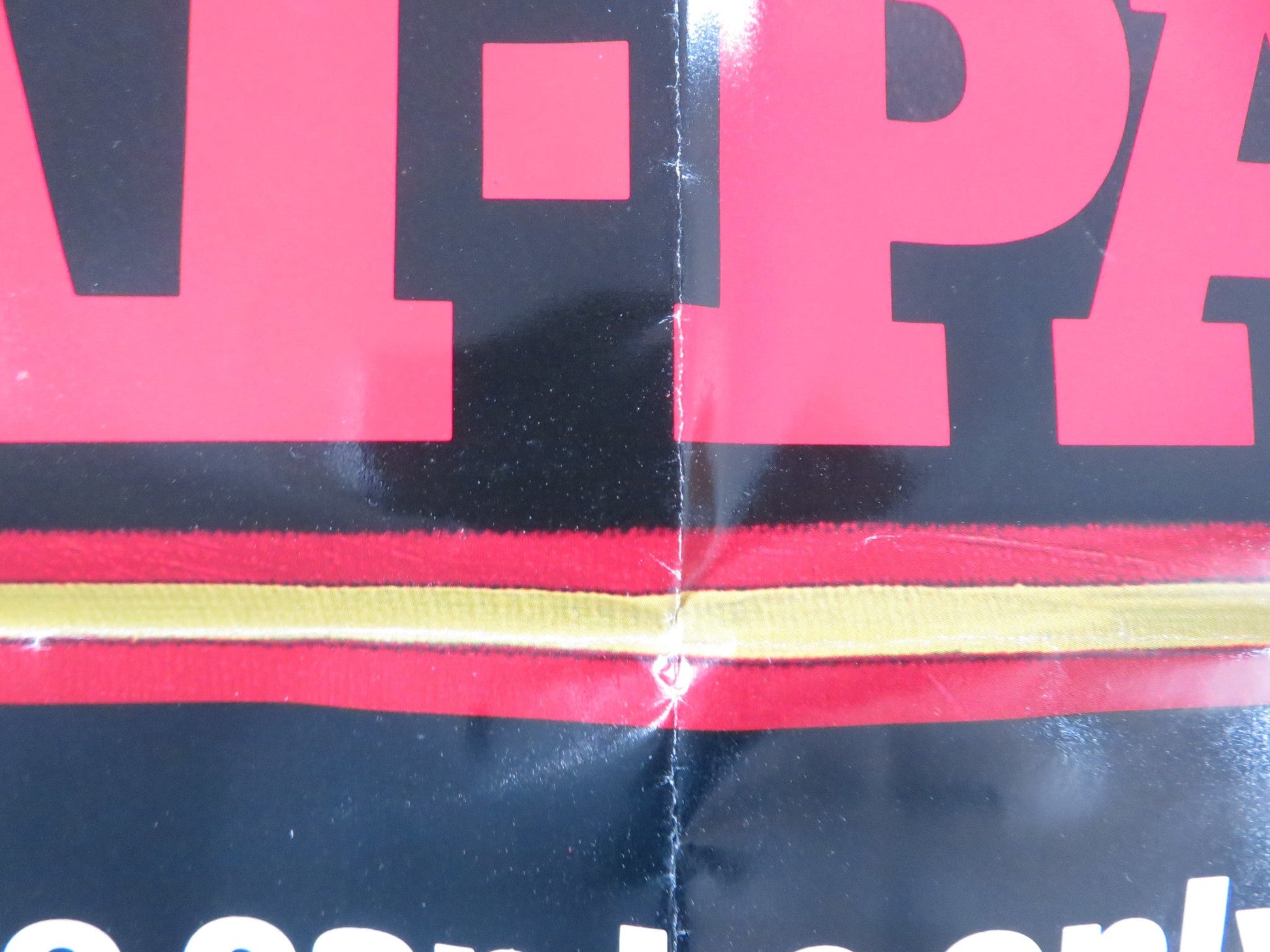 TAI - PAN FOLDED US ONE SHEET POSTER BRYAN BROWN JOAN CHEN 1986 Rendezvous Cinema Movie posters