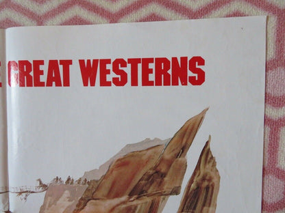 TAKE A HARD RIDE FOLDED US ONE SHEET POSTER JIM BROWN LEE VAN CLEEF 1975 Movie posters