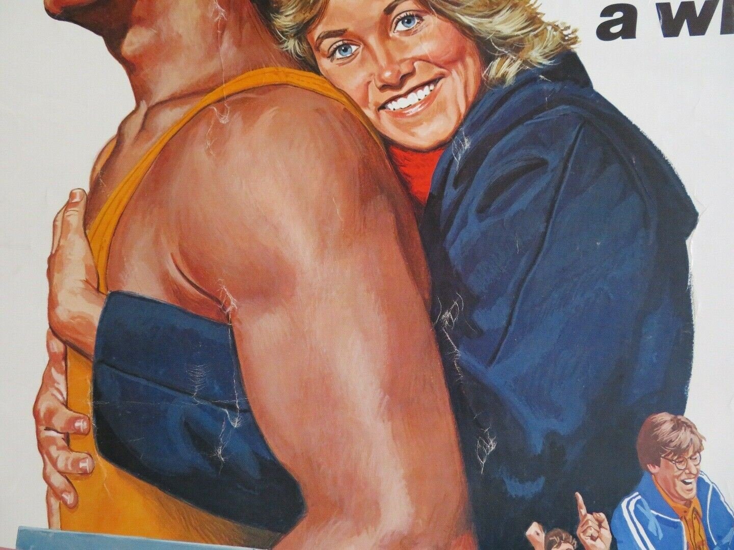 TAKE DOWN 30"x 40" ON CARD ROLLED POSTER EWARD HERRMANN KATHLEEN LLOYD 1979 Movie posters