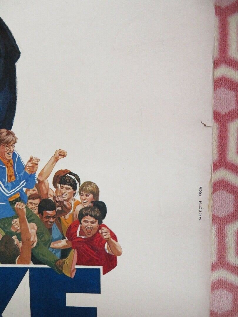 TAKE DOWN 30"x 40" ON CARD ROLLED POSTER EWARD HERRMANN KATHLEEN LLOYD 1979 Movie posters