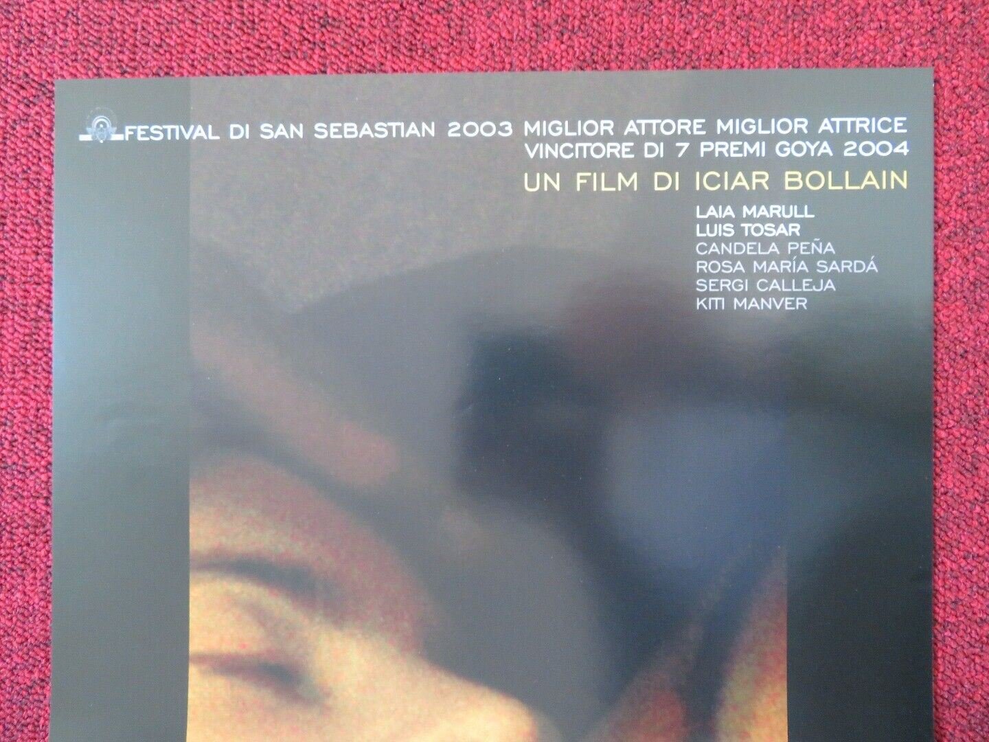 TAKE MY EYES ITALIAN LOCANDINA (26.5"x12") POSTER LAIA MARULL LUIS TOSER 2003 - Rendezvous Cinema