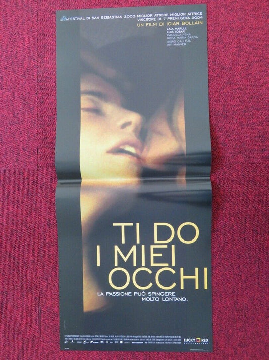 TAKE MY EYES ITALIAN LOCANDINA (26.5"x12") POSTER LAIA MARULL LUIS TOSER 2003 - Rendezvous Cinema