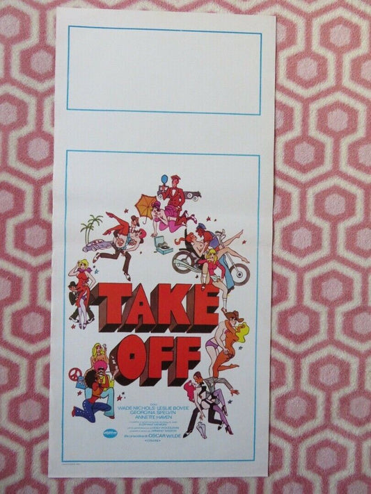 TAKE OFF ADULT ITALIAN LOCANDINA (27.5"x13") POSTER LESLIE BOVEE 1978 Movie posters