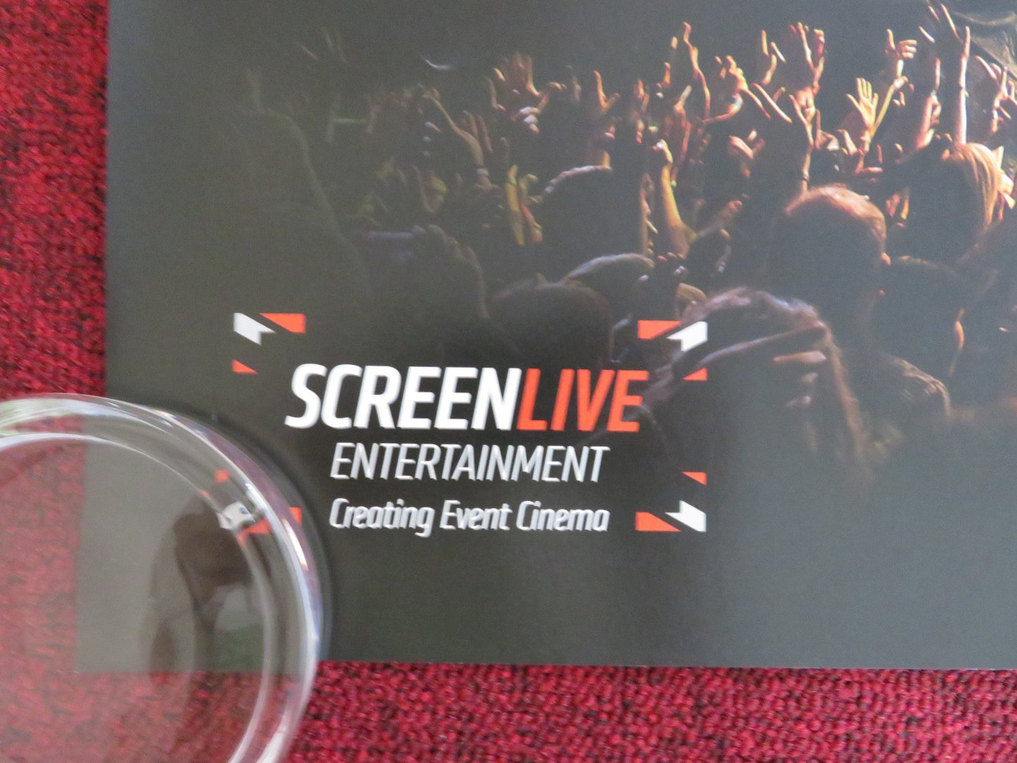 TAKE THAT: LIVE FROM THE O2: ENCORE UK QUAD ROLLED POSTER GARY BARLOW OWEN 2015 Rendezvous Cinema Movie posters