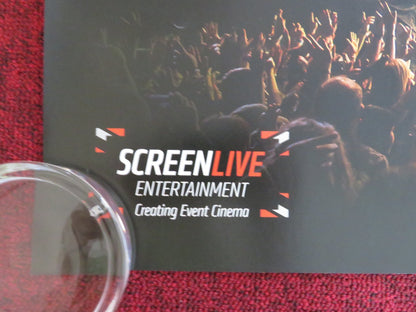 TAKE THAT: LIVE FROM THE O2: ENCORE UK QUAD ROLLED POSTER GARY BARLOW OWEN 2015 Rendezvous Cinema Movie posters