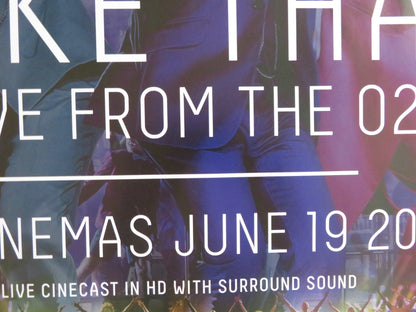 TAKE THAT: LIVE FROM THE O2: ENCORE UK QUAD ROLLED POSTER GARY BARLOW OWEN 2015 Rendezvous Cinema Movie posters