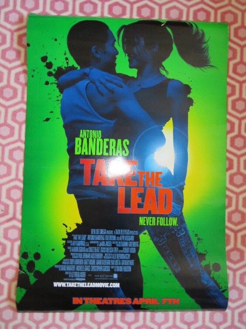 TAKE THE LEAD US ROLLED POSTER ANTONIO BANDERAS ROB BROWN 2006 Rendezvous Cinema Movie posters
