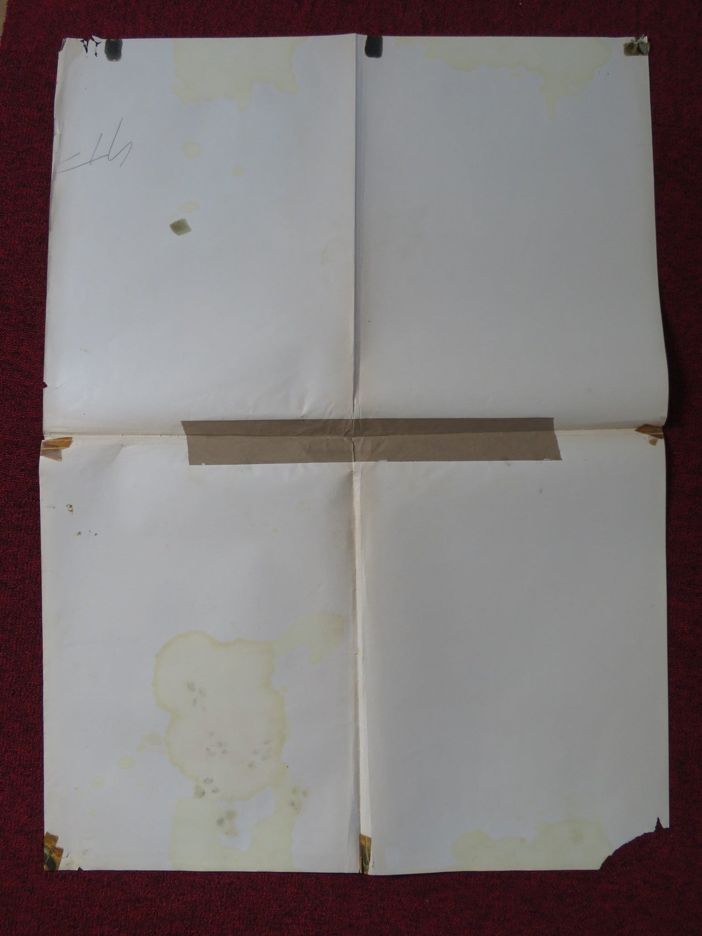 TAKE THE MONEY AND RUN ITALIAN FOGLIO POSTER WOODY ALLEN JANET MARGOLIN 1969 Rendezvous Cinema Movie posters