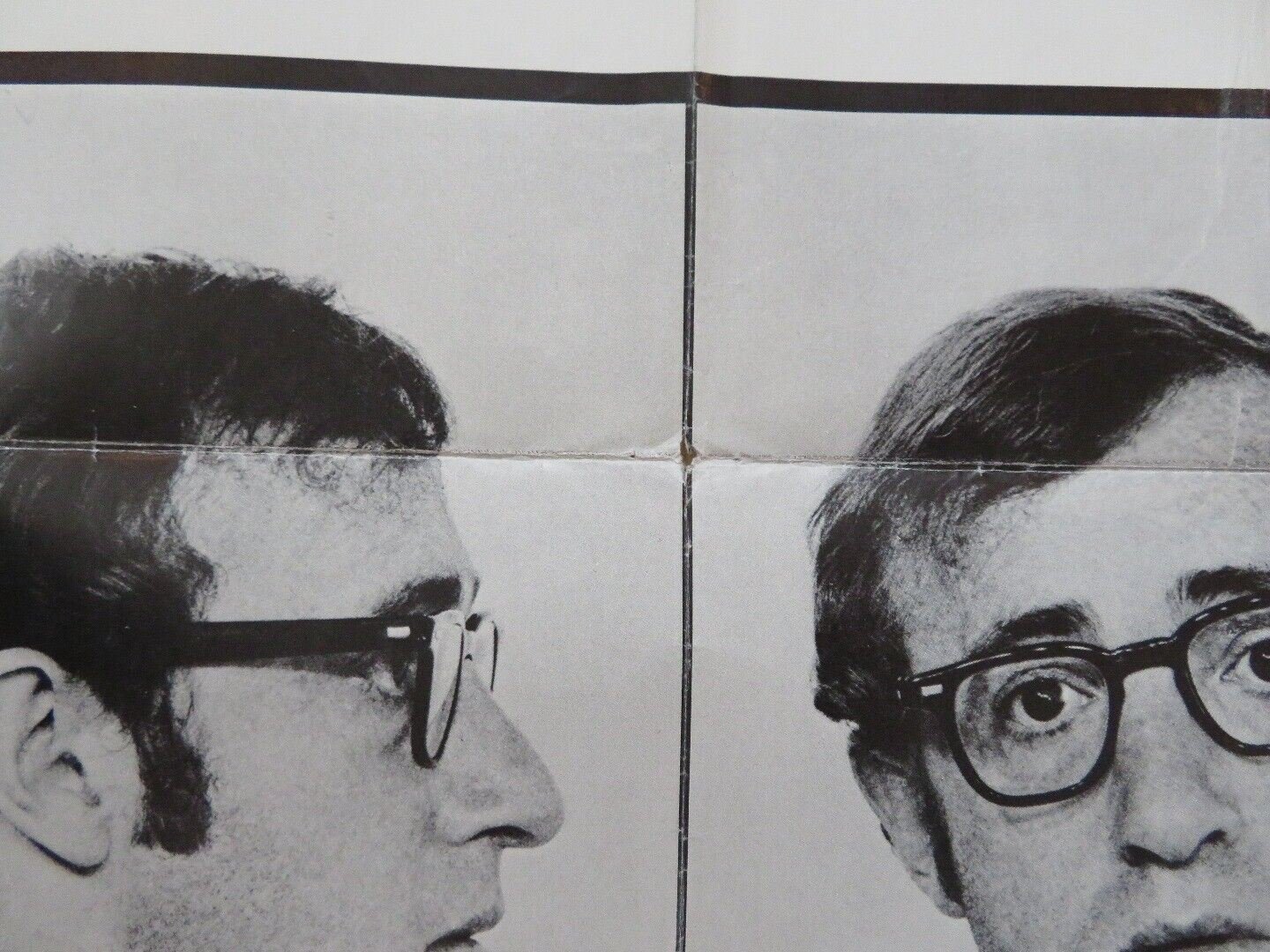 TAKE THE MONEY AND RUN US ONE SHEET POSTER WOODY ALLEN JANET MARGOLIN 1969 Movie posters