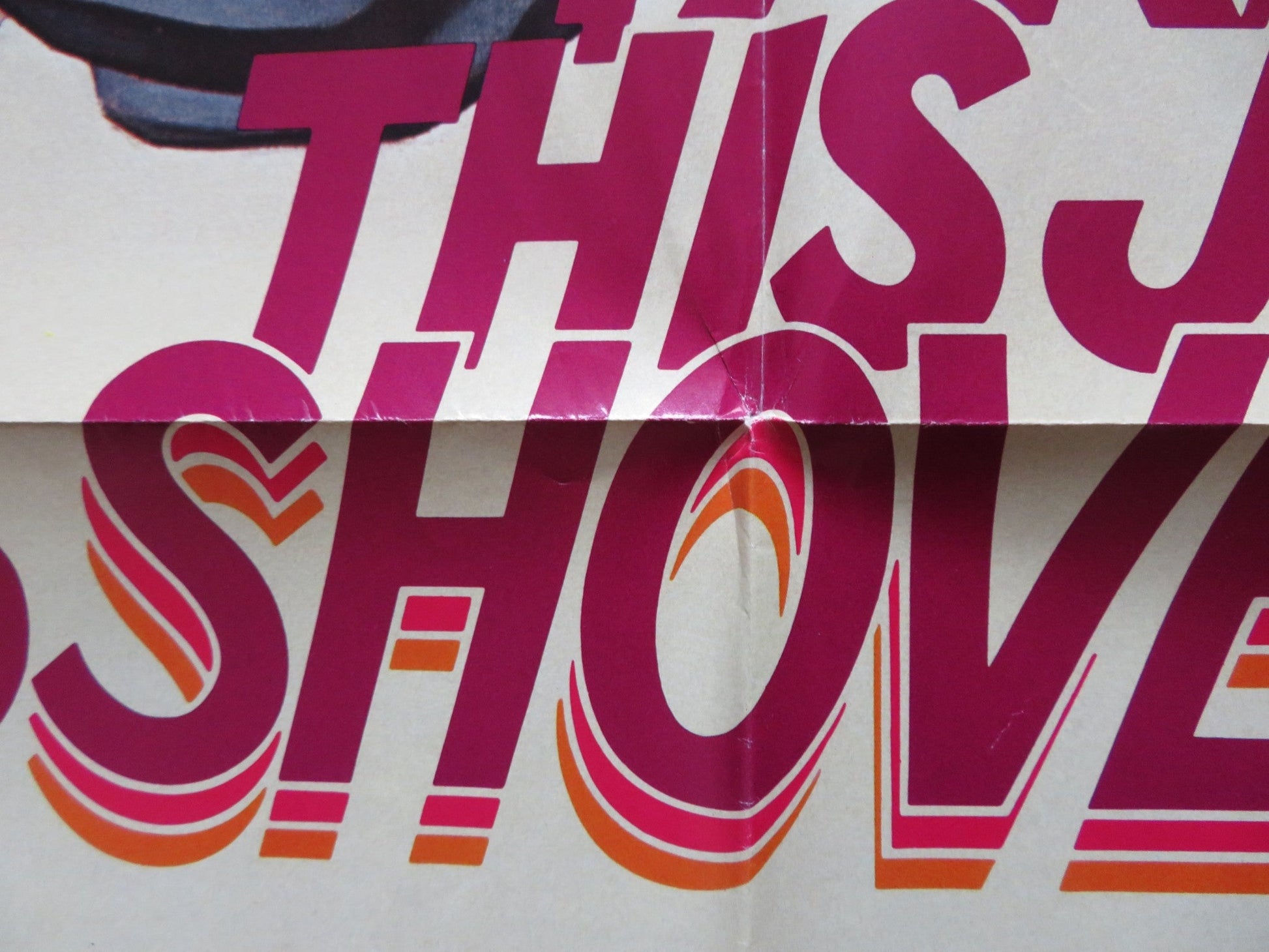 TAKE THIS JOB AND SHOVE IT FOLDED US ONE SHEET POSTER ROBERT HAYS A. CARNEY 1981 Rendezvous Cinema Movie posters