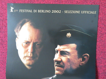 TAKING SIDES ITALIAN LOCANDINA (25"x12") POSTER HARVEY KEITEL 2001 - Rendezvous Cinema