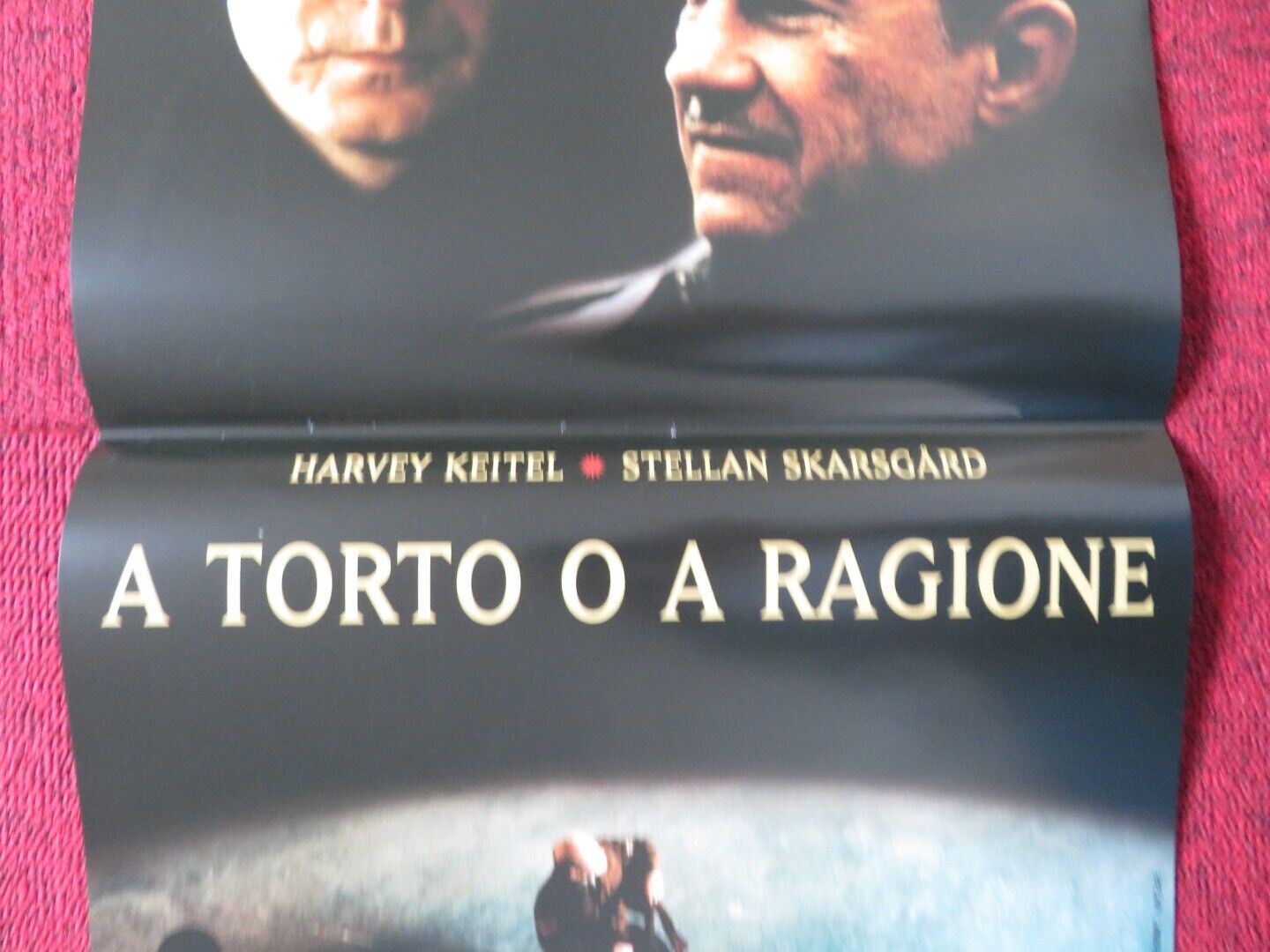 TAKING SIDES ITALIAN LOCANDINA (25"x12") POSTER HARVEY KEITEL 2001 - Rendezvous Cinema
